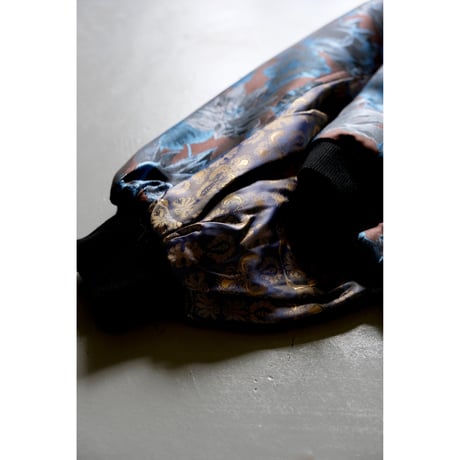 Thomasmagpie  flower Jacquard blouson