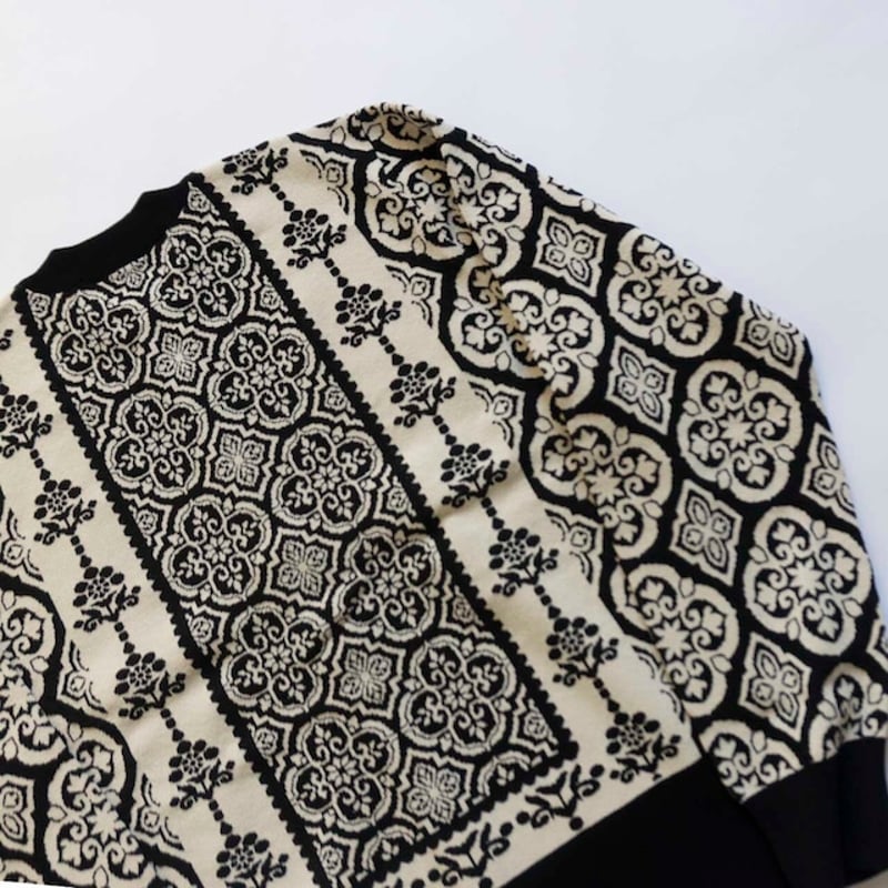 THOMAS MAGPIE damask cardigan【2241720】 | geep