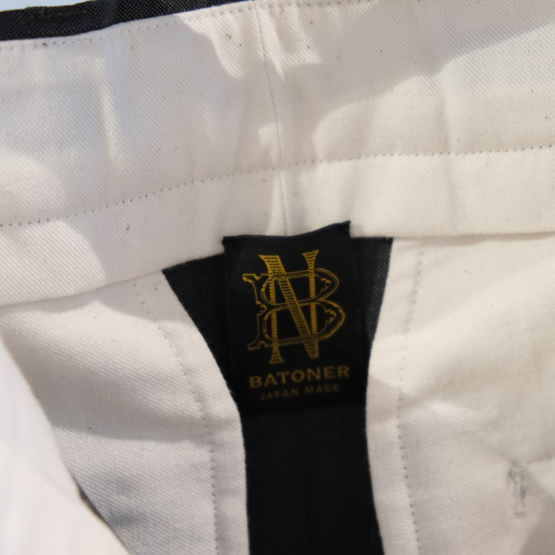 BATONER Men SUMMER MOHAIR 2TUCK PANTS BN-24SM-0