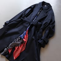 M53. - VISMY TRENCH COAT（ UNISEX ）NAVY【 MA-004 】