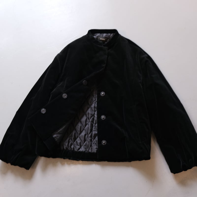 SINME ベルベットブルゾン BLACK S21AW-09 | geep SINME ベルベットブルゾン BLACK S21AW-09 | geep