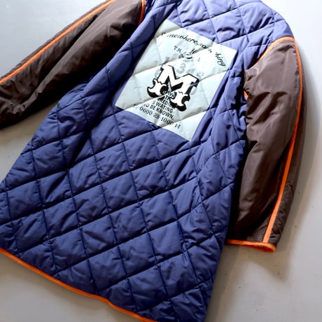 Thomas magpie quilted coat (reversible)