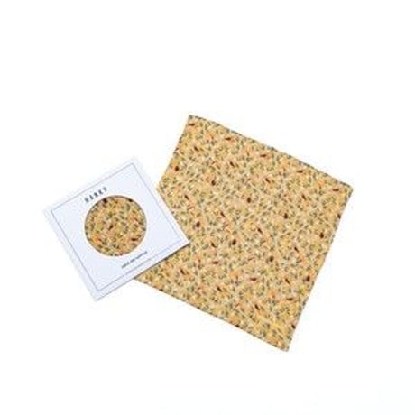 YARN&COPPER   Double gaze Organic cotton 'Birchwood' ハンカチ