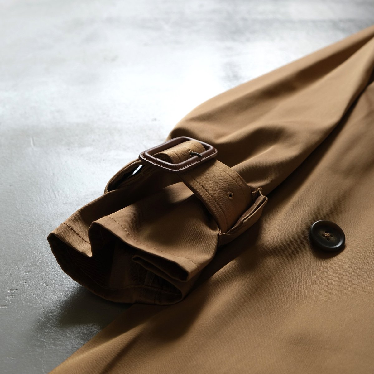 M53. - VISMY TRENCH COAT（ UNISEX ）BEIGE【 MA-004