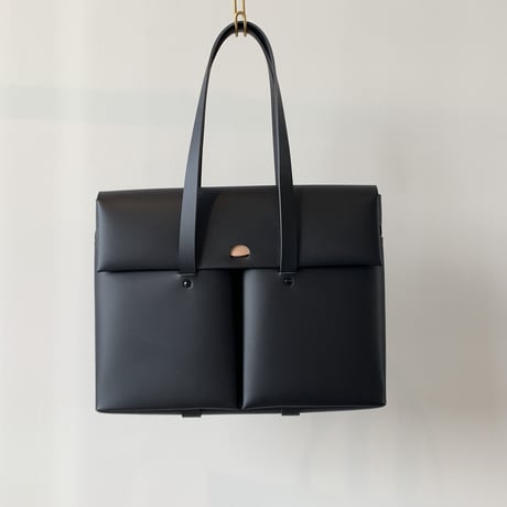 SEAMLESS DOCUMENT BAG　/　BLACK
