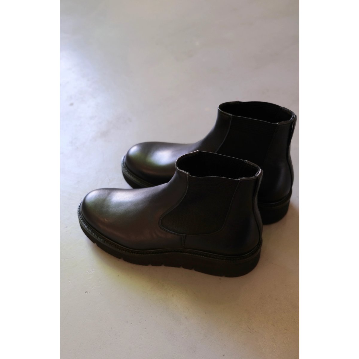【希少】◾️フットザコーチャー◾️カントリーブーツ◾️シボ加工◾️本革◾️ブラック foot the coacher (Men) / フット ザ コーチャー TOP | メンズ