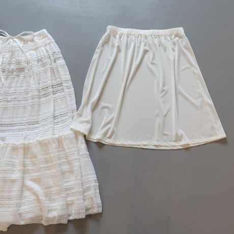 THOMAS MAGPIE　tiered lace skirt【2222606】