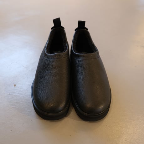 靴 foot the coacher SINGLE STRAP SHOES foot the coacher ONE STRAP TRI-PAD [BLACK]
