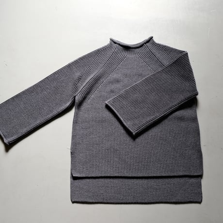 BATONER　WOMAN　 SIGNATURE ROLL NECK KNIT　BN-23FL-026