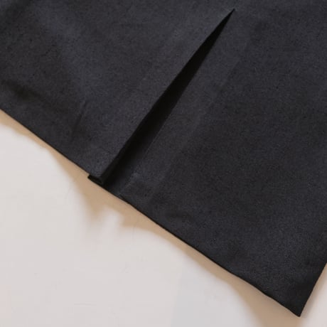 SINME　ツイードVネックワンピース 　ブラック　S23AW-15