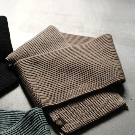 BATONER　Goods SOLID WOOL MUFFLER 　BN-22FI-007