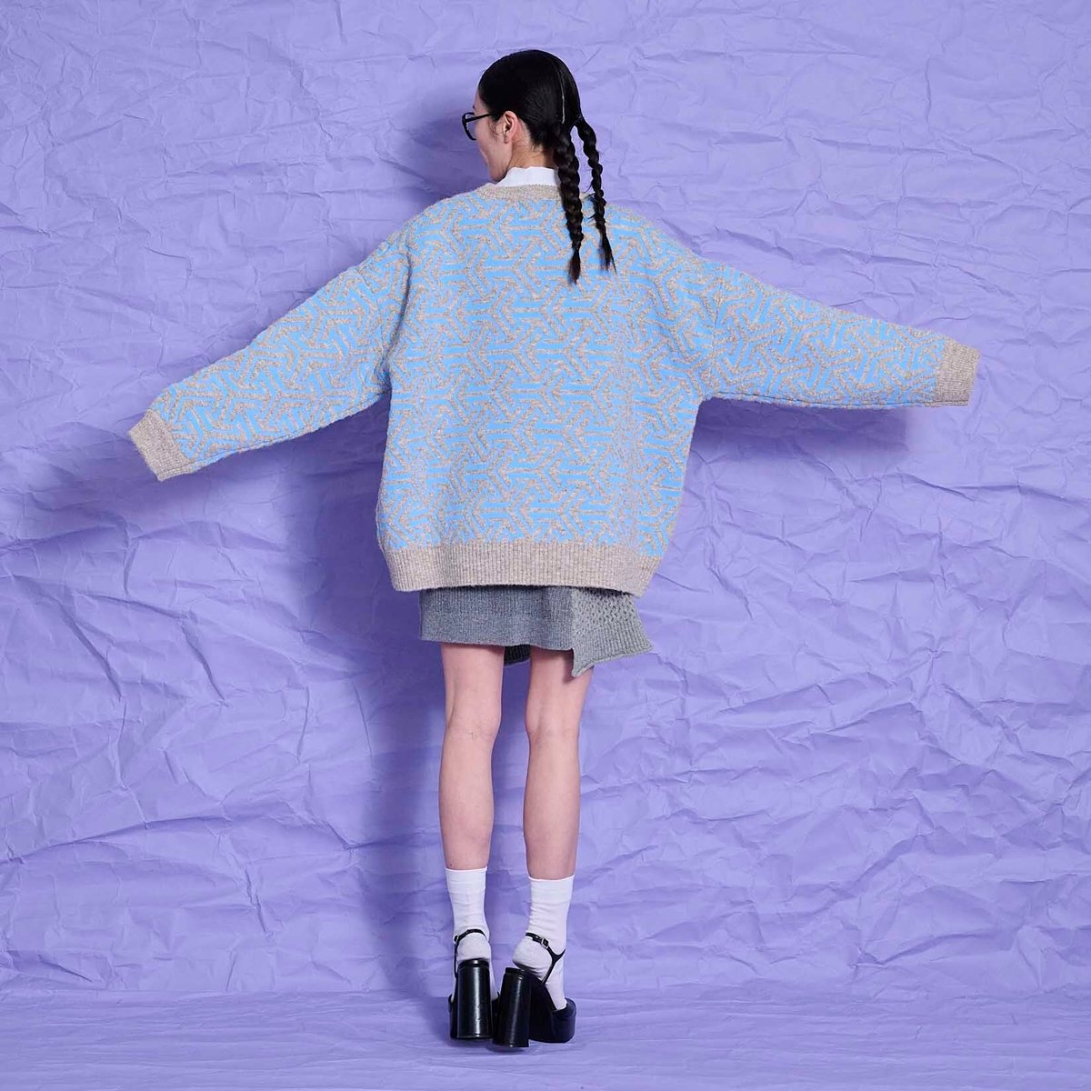 THOMAS MAGPIE ニット Thomas magpie knit “四方八方” | geep