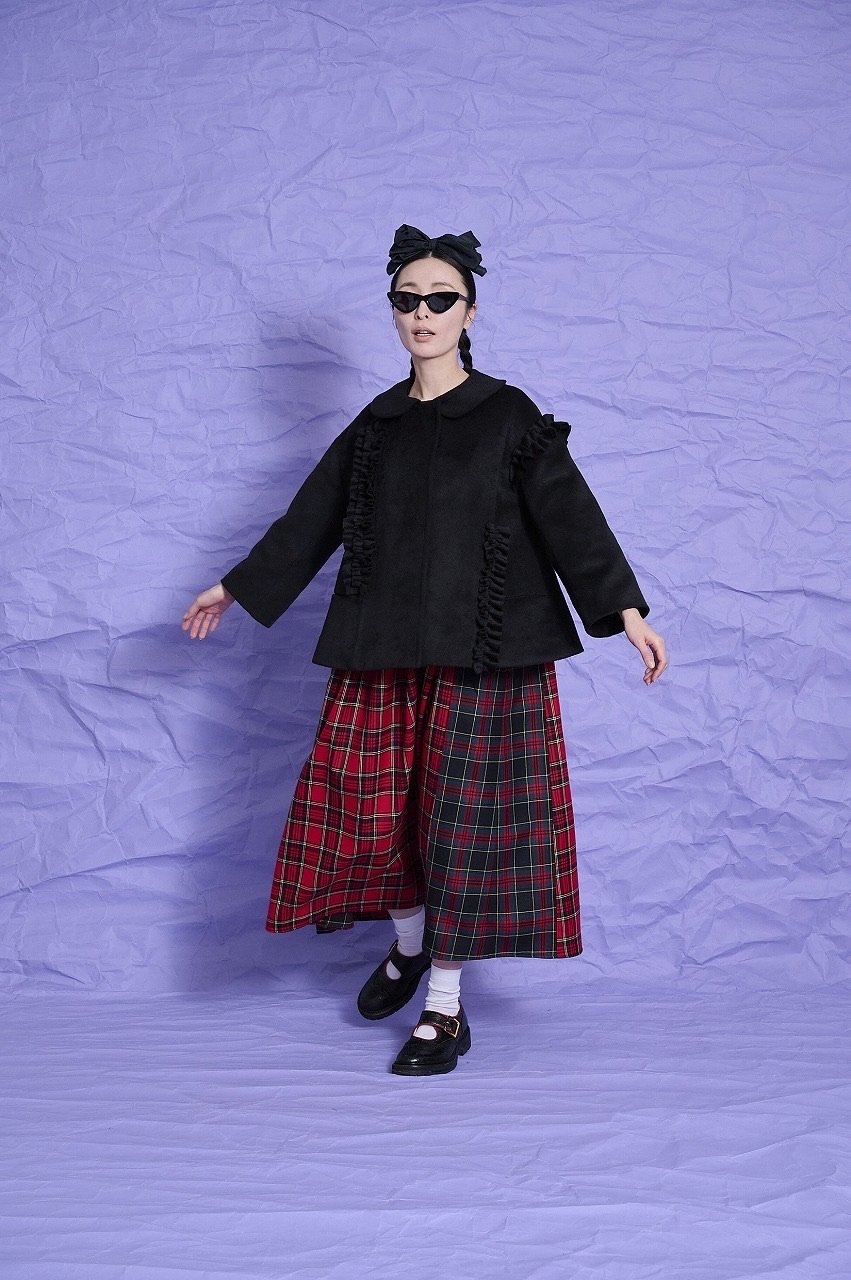 Thomas magpie melton short coat | geep Thomas magpie melton short coat | geep