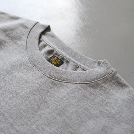 BATONER　Men DEGREASE INLAY CREW NECK　BN-22SM-017