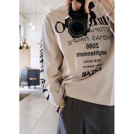 long sleeve tee shirt “BODHI”