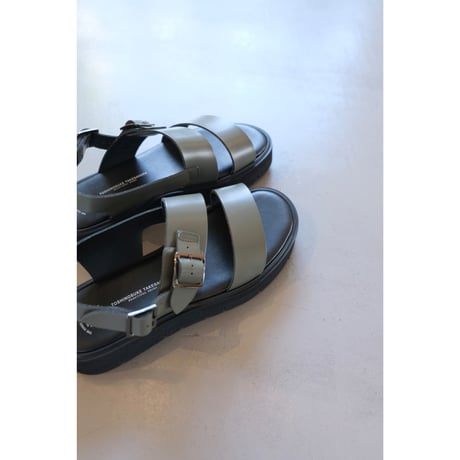 BEAUTIFUL SHOES｜ S.S.BELT SANDALS ｜ GLOXI CUT SOLE ｜ KHAKI