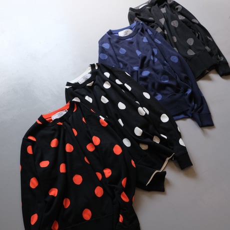 THOMASMGPIE　トーマスマグパイ　dots pullover knit　2213703