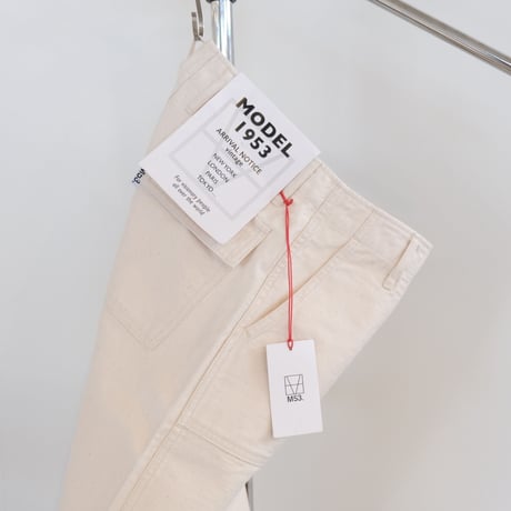 M53.　LUDMILA　ベイカーパンツ　Off　White　M-107