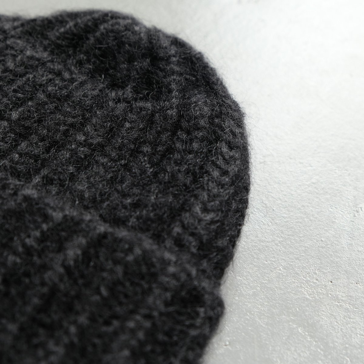 【美品】バトナー batoner アルパカ混ウール モヘア ニット帽 キャップ fit=scale-down,w=1200