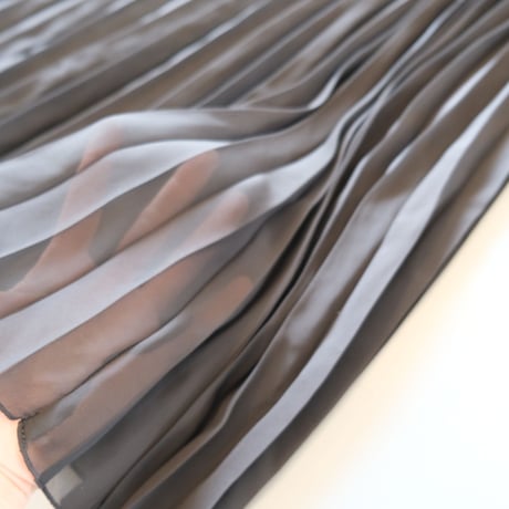 THOMAS MAGPIE   sheer boil pleats skirt【2222607】