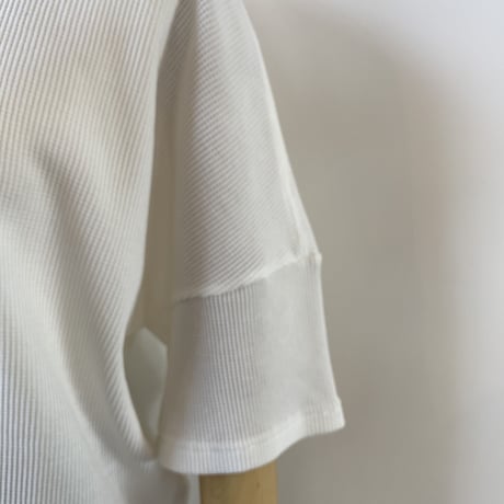 HARVESTY   WAFFLE BIG T-SH（ワッフルビッグTシャツ） WHITE　A51904