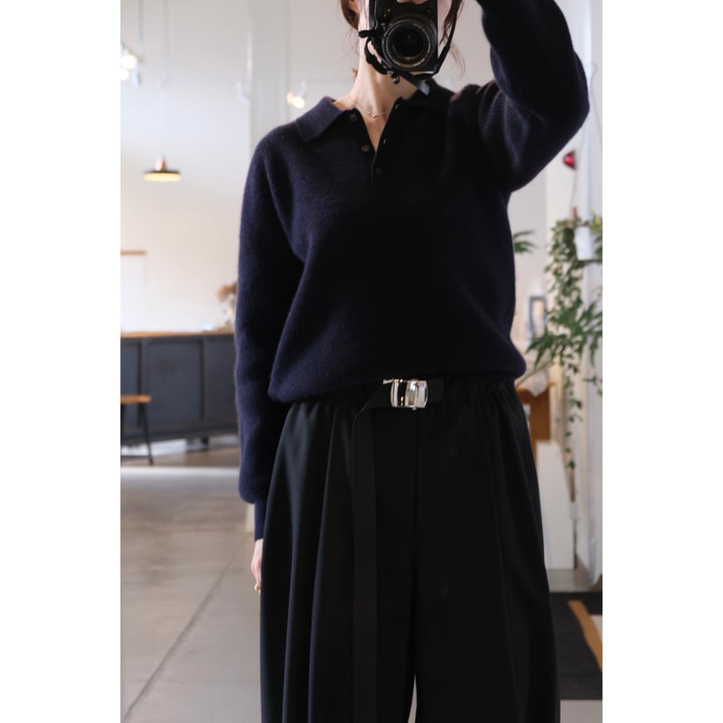BATONER Woman CASHMERE FOX POLO | geep