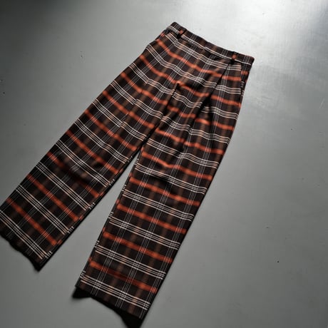 THOMAS MAGPIE　check pants【2214307】