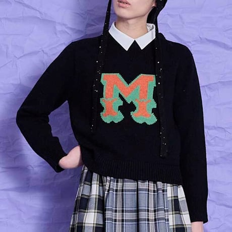 Thomas magpie   knit “M”
