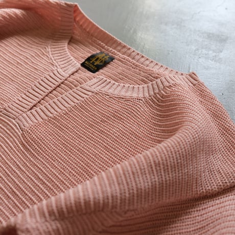 BATONER　Women THE SUMMER KNIT KEY NECK　BN-22SL-021
