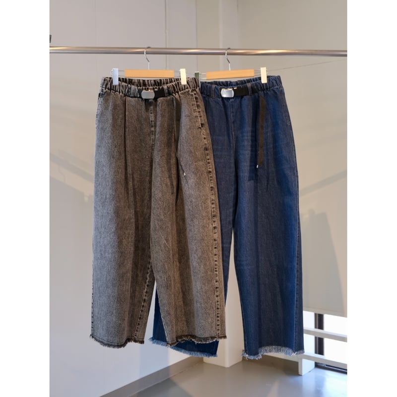 M53. BELTED DENIM PANTS MP-016 | geep