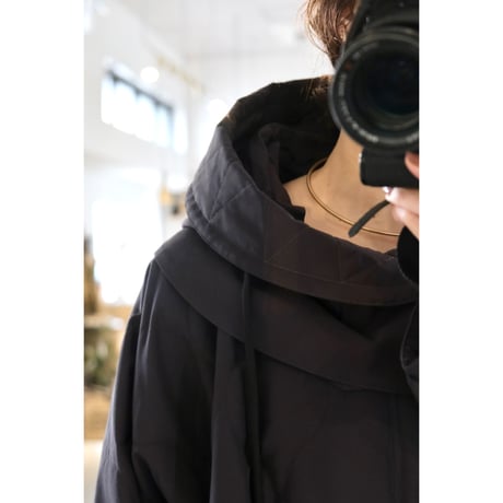 VACHEMENT   Cotton Nylon Quilted Mods Coat