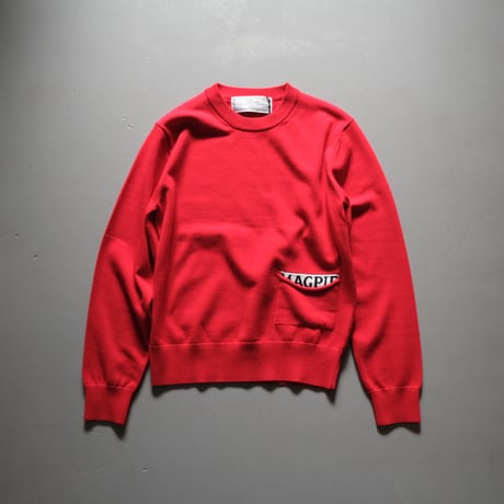 THOMAS　MAGPIE　pocket knit【2214736】
