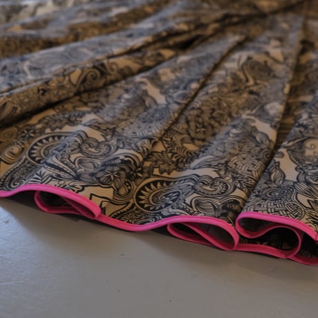 THOMAS MAGPIE   zentangle print long skirt【2213602】