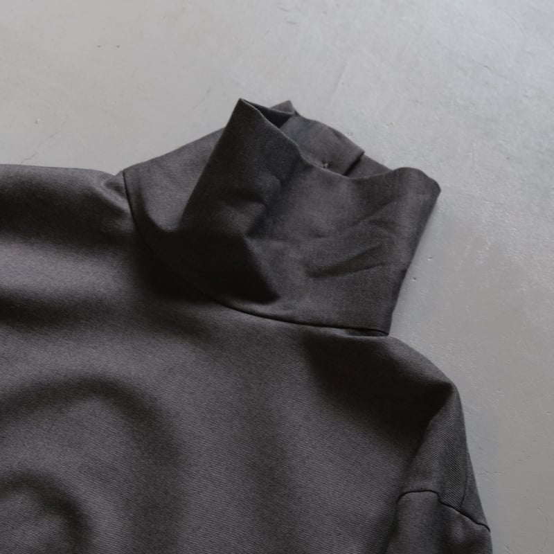 SINME ハイネック SINME シンメ ハイネックピンタックOP ネイビー S21-AW-13-01 | geep