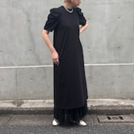 Thomas Magpie  Cotton Plain puff sleeves dress  2252825