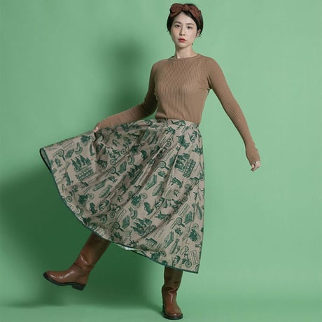 THOMAS MAGPIE　Rib knit inner【2221701】