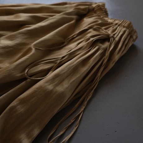 suzuki takayuki　long skirt Ⅱ　Ａ211-31　gold