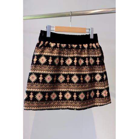 Thomasmagpie gobelin short pants  Black