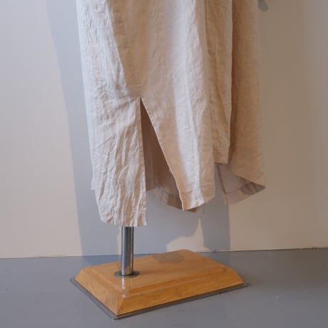 suzuki takayuki       puff-sleeve dress        S211-18　　nude