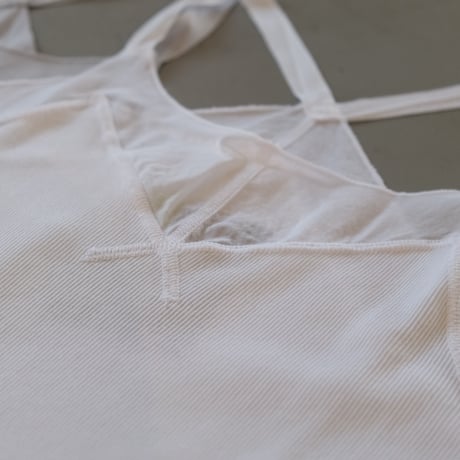 oto (オト)　FinxCotton  Rib  camisole