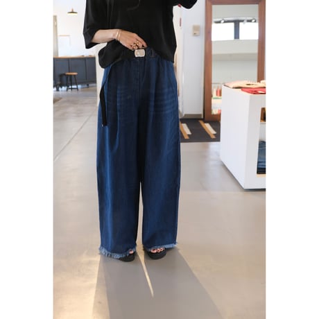 M53. BELTED DENIM PANTS  MP-016