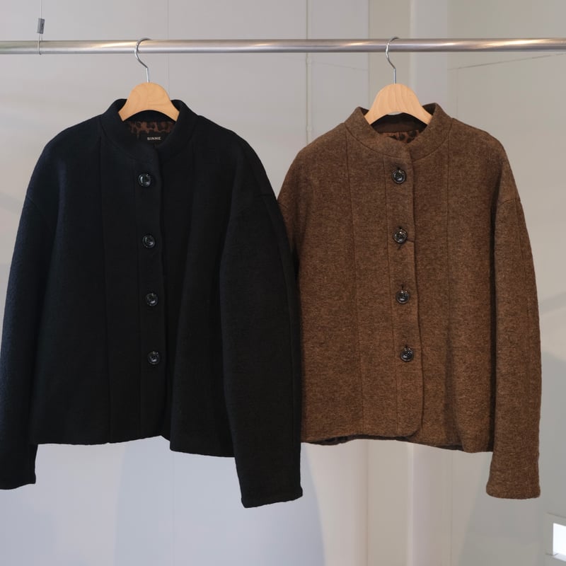 SINME シェットランドウールジャケット | geep