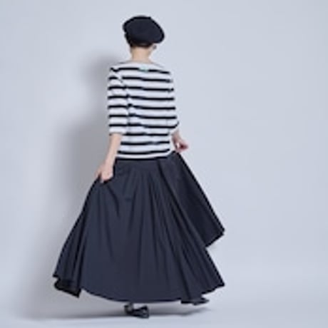 THOMAS MAGP　 Silky Cotton Border Tops　2262816