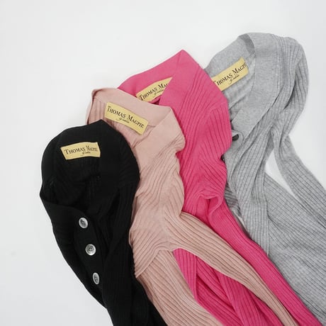 THOMAS MAGPIE　rib top【2231704】