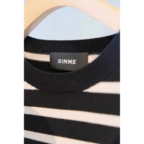 SINME ハーフスリーブニット