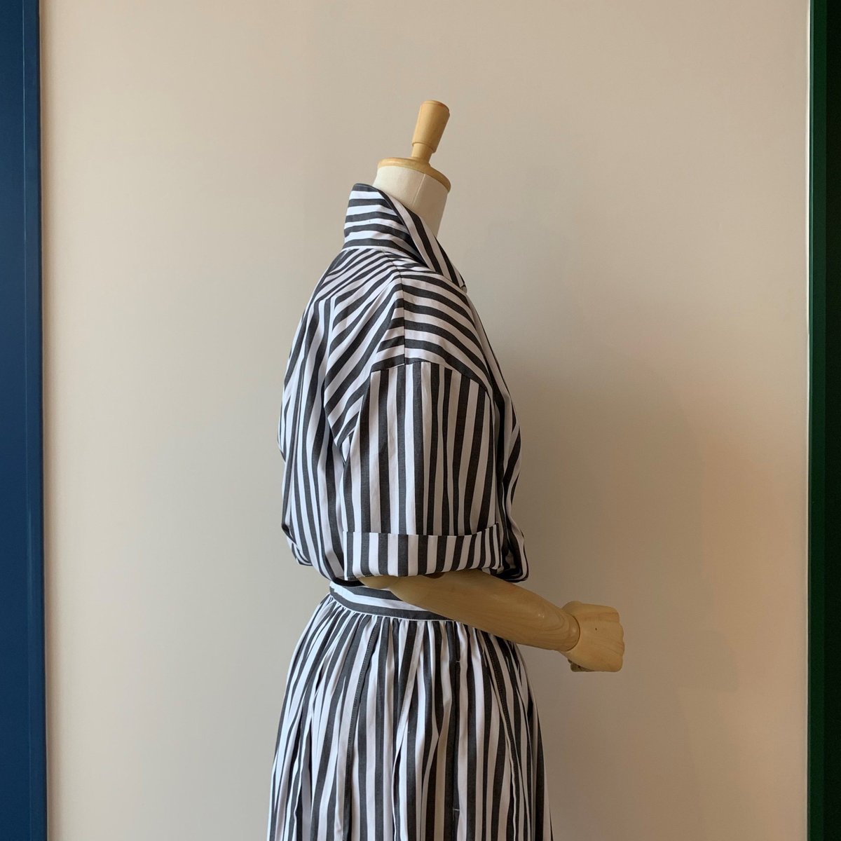 MAX&Co ストライプ柄 ロングワンピース タグ付き MAX&Co ストライプ柄 ロングワンピース タグ付き MAX&Co