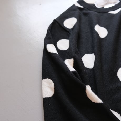 THOMASMGPIE　トーマスマグパイ　dots pullover knit　2213703