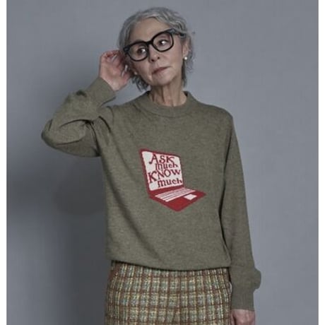 THOMAS MAGPIE　Ask much Know much knit　2224742