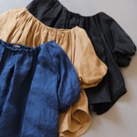 SINME　リネンオフショルダーブラウス　SS14-13