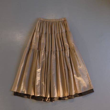 THOMAS MAGPIE　tiered long skirt　2212611